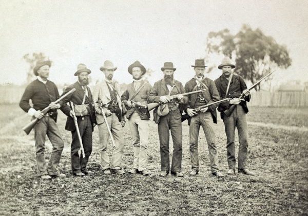 Group of Police 1860s, Oswald Thomas Madeley, 